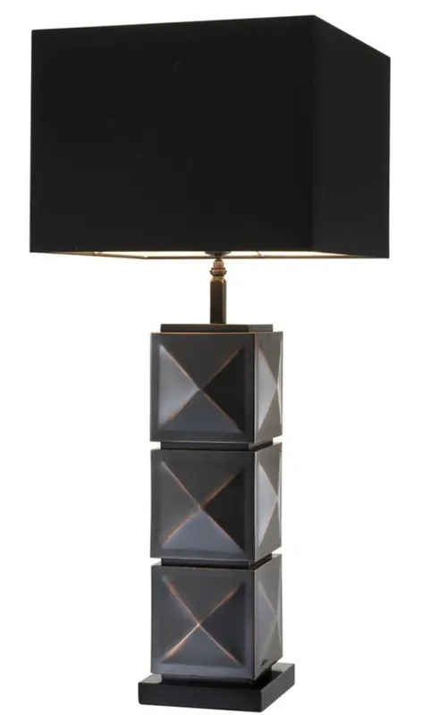 Casa Padrino luxury table light antique bronze 18 x 40 x H. 93 cm - Hotel Table Lamp Top-Angebot