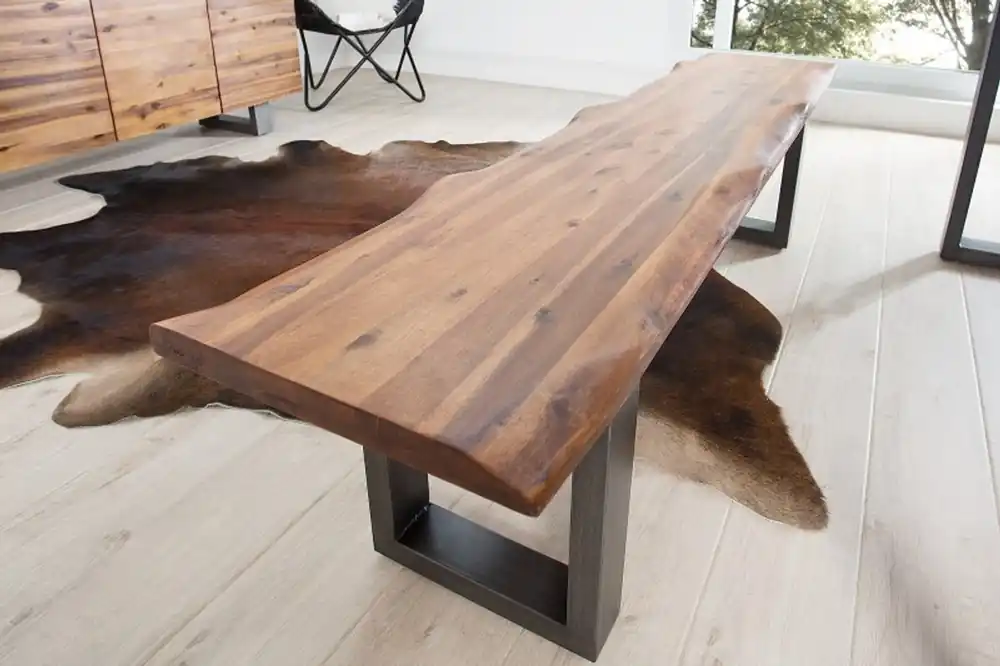 Casa Padrino designer bench natural width 180 cm, height 50 cm Abverkauf