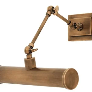 Casa Padrino Luxury Hotel Wall Lamp Antique Brass 28.5 x 24 x H. 20 cm - Hotel Furniture Solange Der Vorrat Reicht