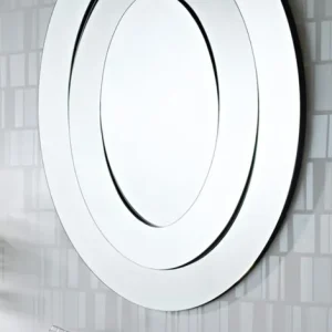 Expressversand Casa Padrino luxury designer mirror / wall mirror 95 x H. 123 cm - Luxury Collection
