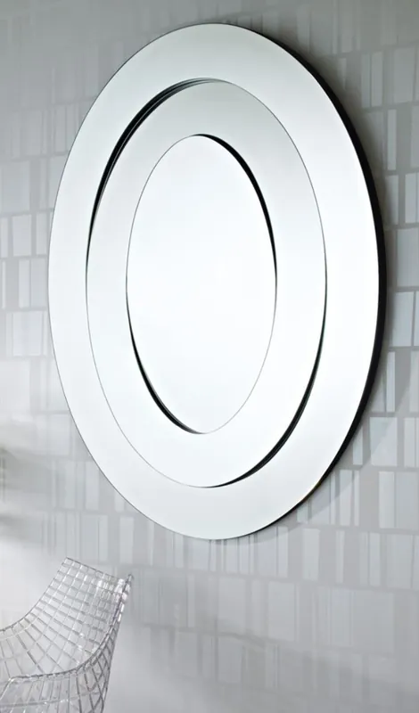 Expressversand Casa Padrino luxury designer mirror / wall mirror 95 x H. 123 cm - Luxury Collection