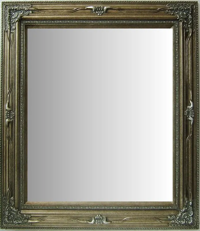Neue Ware Casa Padrino antique style wall mirror Antik silver B.60 x H.90 cm - Baroque living room furniture