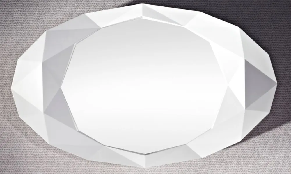 Sichere Zahlung Casa Padrino Designer Hotel Mirror Matte White 93 x H. 152 cm - Hotel Furniture