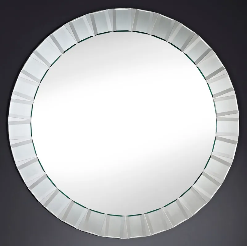 Casa Padrino wall mirror Ø 100 cm - Luxury Living Room Accessories Abverkauf
