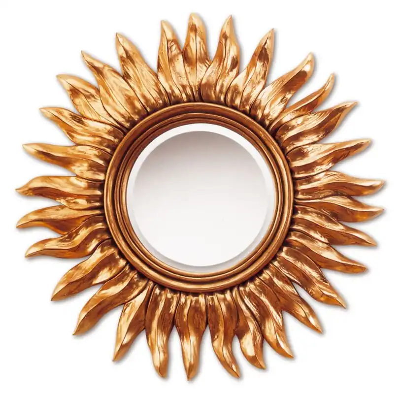 Jetzt Bestellen Casa Padrino luxury mirror / wall mirror gold Ø 82 cm - Designer Collection
