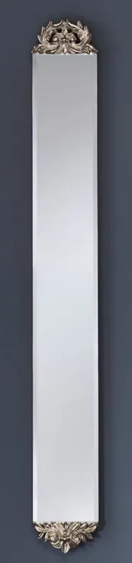Casa Padrino Baroque Mirror Silver 15 x H. 124 cm - Baroque Style Furniture & Accessories Sale