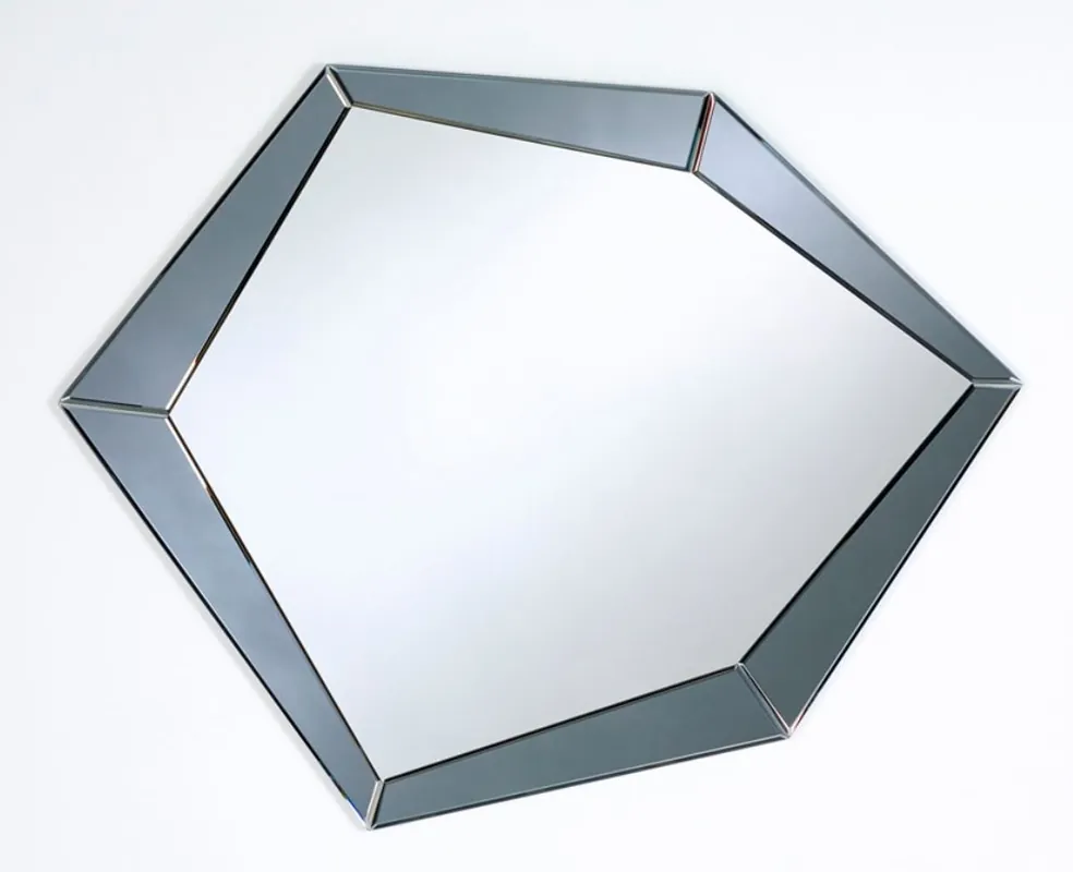 Schnäppchen Casa Padrino luxury mirror smoke gray 90 x H. 71 cm - Designer Furniture & Accessories