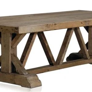 Casa Padrino luxury dining table in solid pine wood - Luxury Dining Room Furniture Günstig
