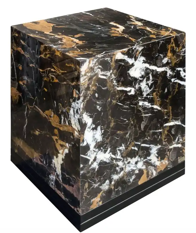 Casa Padrino side table black 40 x 40 x H. 50 cm - Luxury Living Room Deco Highlight