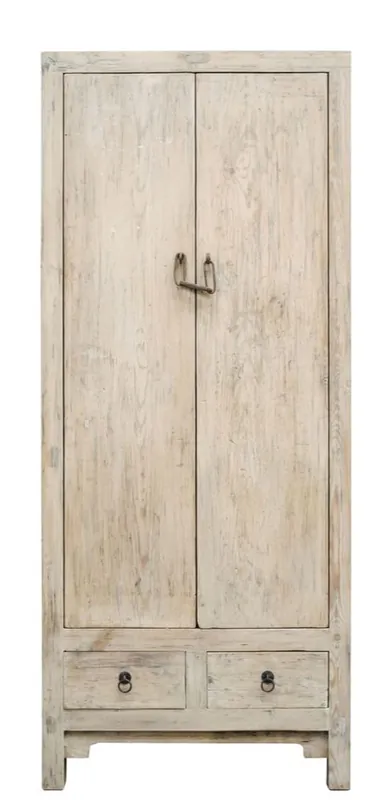 Aktuell Casa Padrino country style cabinet natural colors 75 x 40 x H. 180 cm - Country Style Cabinet