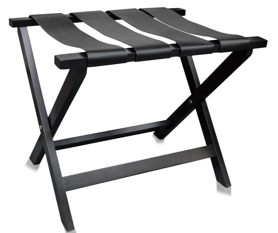 Casa Padrino luxury luggage rack black 70 x 50 x H. 59 cm - Hotel Furniture & Accessories Must-Have