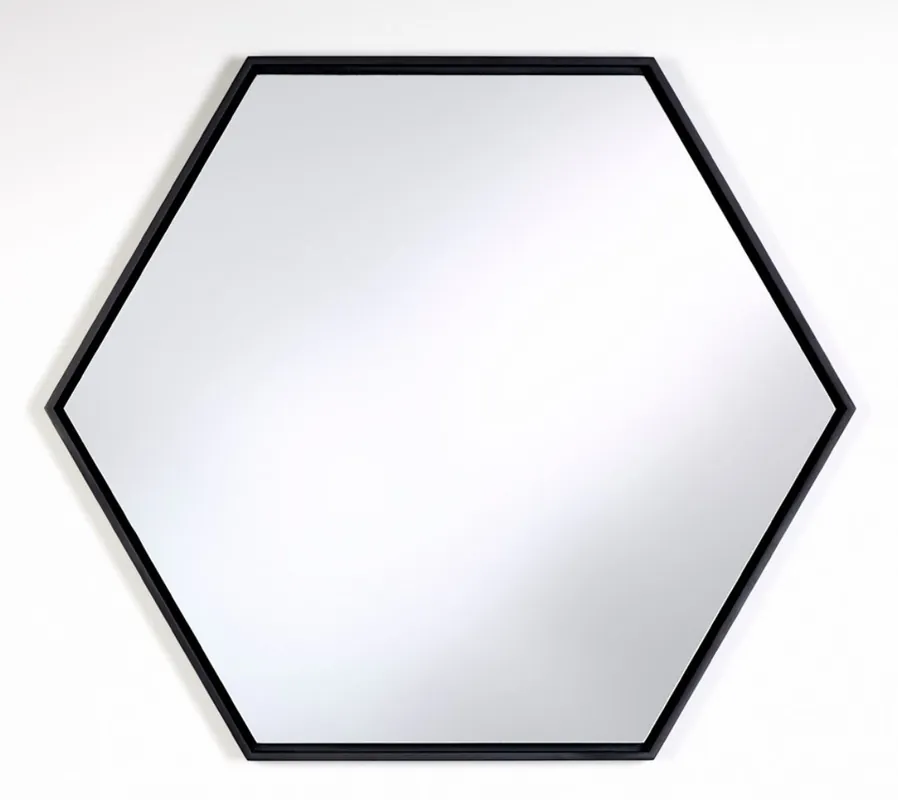 Casa Padrino luxury mirror with black wood frame 52 x H. 45 cm - Living Room Wall Mirror Preis Gesenkt