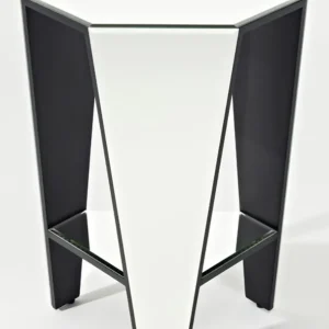 Casa Padrino luxury mirror glass side table 45 x 40 x H. 56 cm - Designer Furniture Ausverkauf