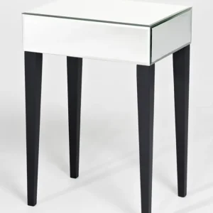 Heißes Angebot Casa Padrino luxury mirror glass side table 41 x 30 x H. 60 cm - Hotel Furniture