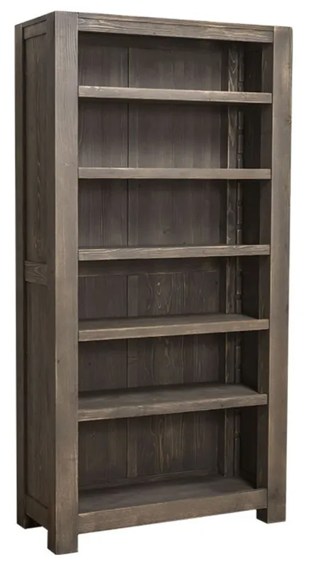 Casa Padrino country style bookcase dark brown 90 x 45 x H. 180 cm - Country Style Cabinet Billig