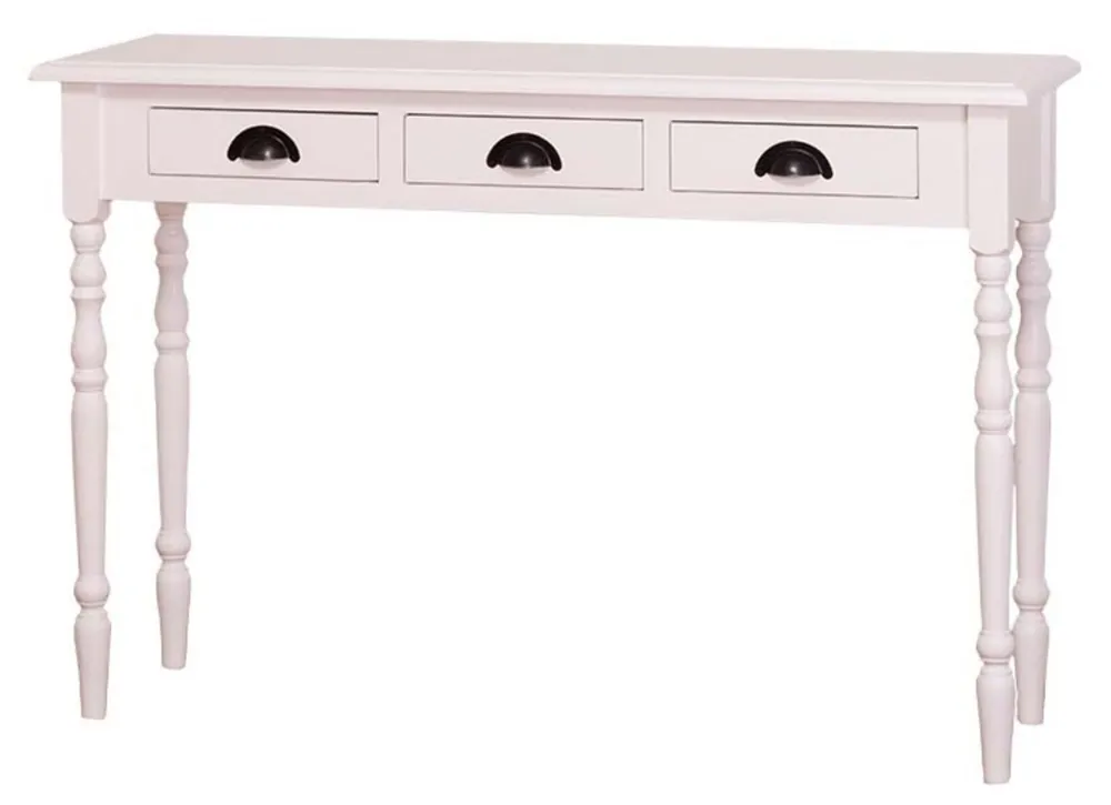 Schneller Versand Casa Padrino country style console white 120 x 35 x H. 79 cm - Country Style Furniture