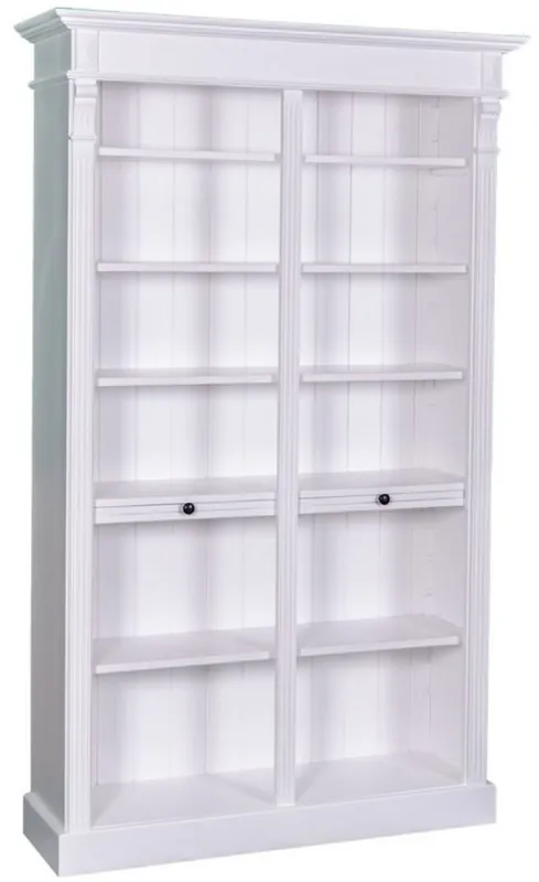 Casa Padrino country style shelf white 119 x 39 x H. 197 cm - Country Style Collection Kracherpreis