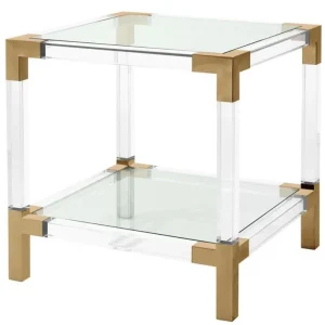 Preis Gesenkt Casa Padrino luxury living room side table brass colors 60 x 60 x H. 60 cm - Living Room Furniture
