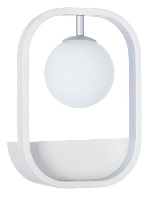 Kracherpreis Casa Padrino luxury wall light white / silver 17.8 x 11 x H. 25 cm - Luxury Wall Lamp