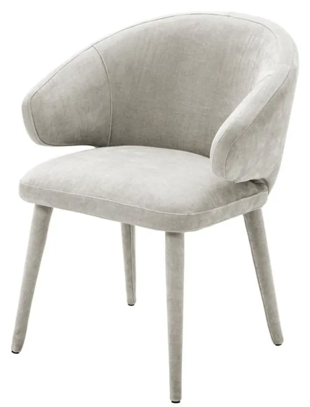 Bestpreis Casa Padrino designer dining chair sand colors 62 x 55 x H. 79 cm - Luxury Furniture