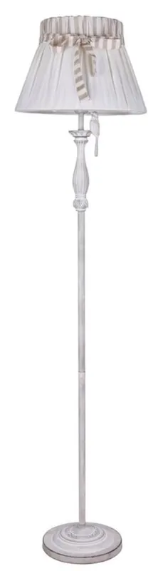 Preisreduziert Casa Padrino Art Nouveau Floor Lamp Antique White Ø 40 x H. 164 cm - Art Nouveau Floor Light