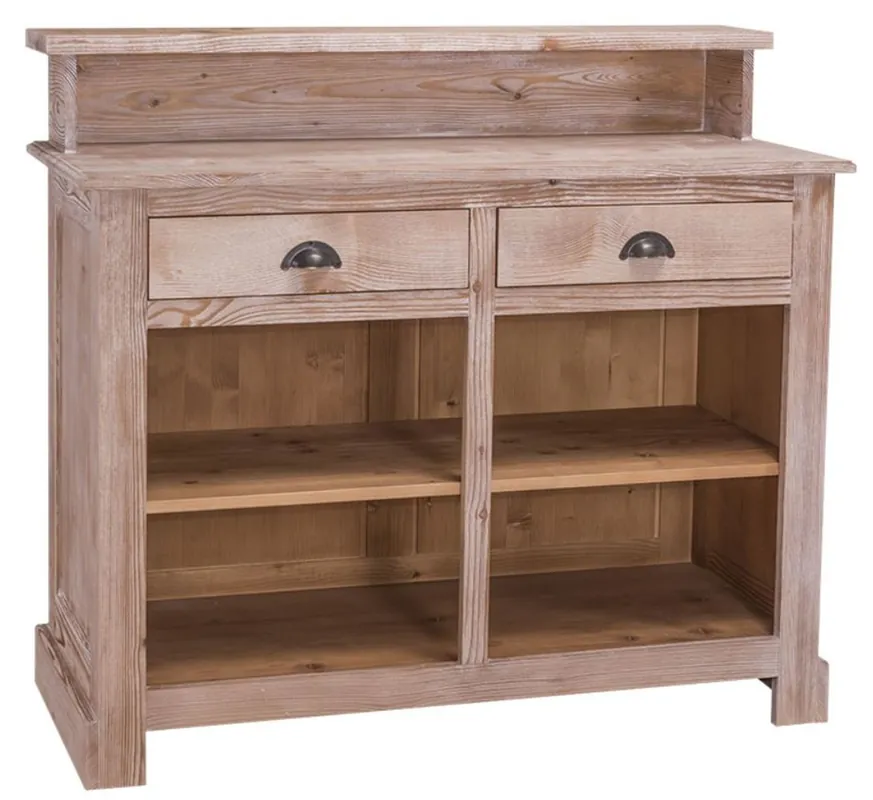 Nur Für Kurze Zeit Casa Padrino country style bar cabinet natural colors 120 x 51 x H. 107 cm - Country Style Furniture