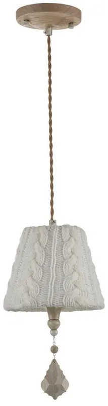 Casa Padrino Baroque Crystal Pendant Lamp / Pendant Light Beige Ø 18 x H. 35 cm - Baroque Style Furniture Preisknaller