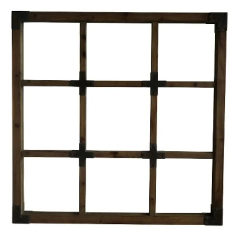 Casa Padrino country house mirror dark brown 120 x H. 120 cm - Country Style Wall Mirror Rabatt