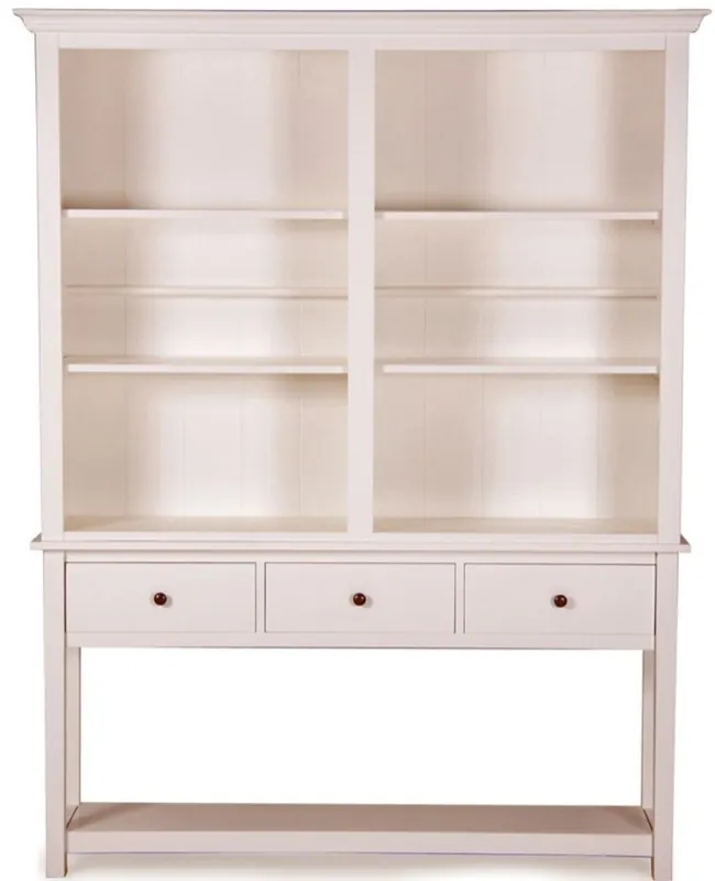 Solange Der Vorrat Reicht Casa Padrino Country style Open cupboard Antique white with three drawers 158 x 40 x H. 220 cm - Living room cabinet in country style