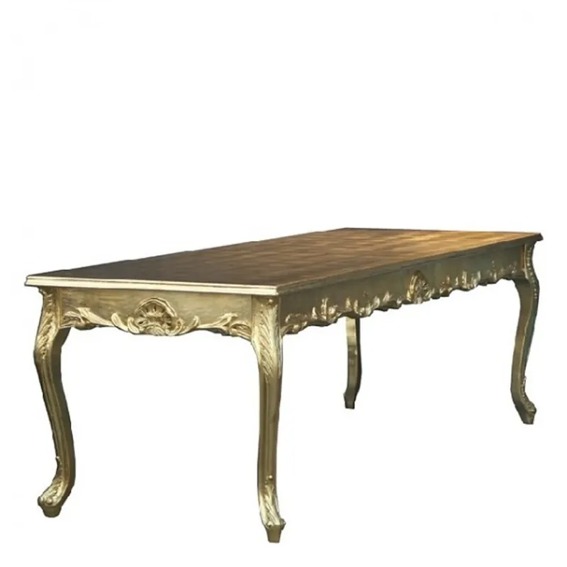 Jetzt Kaufen Baroque Dinner Table Gold 160cm