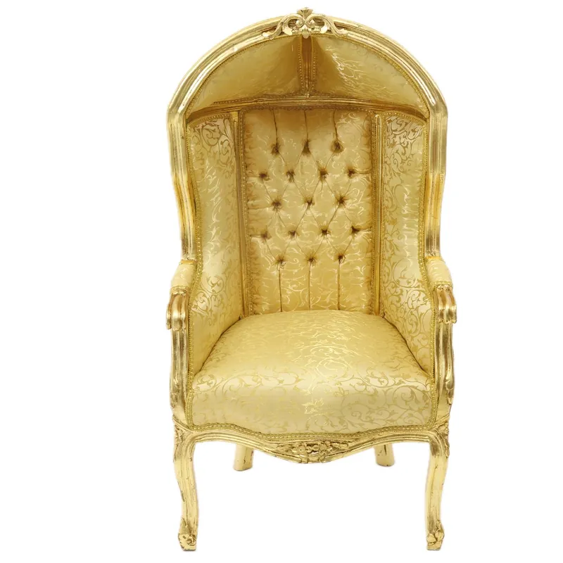 Angebot Casa Padrino Baroque Children throne Gold Pattern / Gold - Ballon armchair baroque furniture