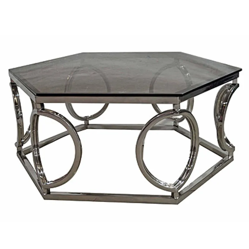 Casa Padrino Art Deco Luxury Coffee Table with Glass 99 x 99 x H.40 cm - Luxury Hotel Furniture Geprüft