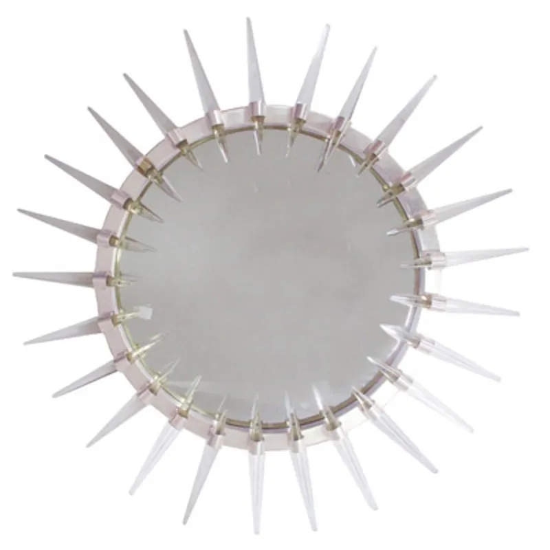 Casa Padrino luxury Art - Deco mirror silver Ø 80 cm - wall mirror - living room decoration Angebot