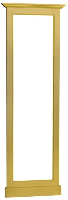 Geprüft Casa Padrino Country Style Mirror Frame Yellow 65 x 8 x H. 195 cm - Country Style Furniture