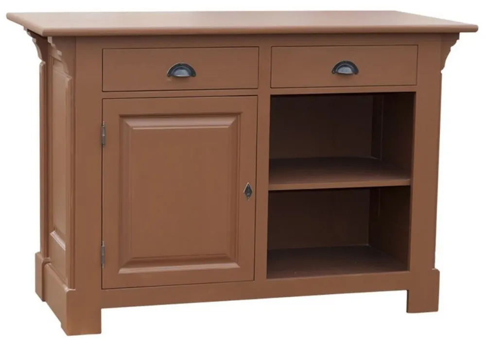 Sichere Zahlung Casa Padrino country style counter brown 140 x 68 x H. 95 cm - Country Style Furniture