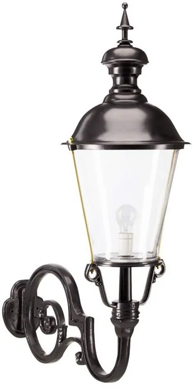 Casa Padrino Art Nouveau Exterior Wall Light / Exterior Lamp Black 37 x 76 x H. 105 cm - Luxury Quality Neuheit