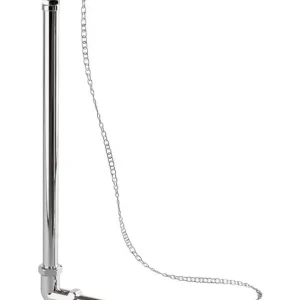 Drain and overflow system incl. Siphon chrome for nostalgic bath Natural stone freestanding 1700mm BCha Billig