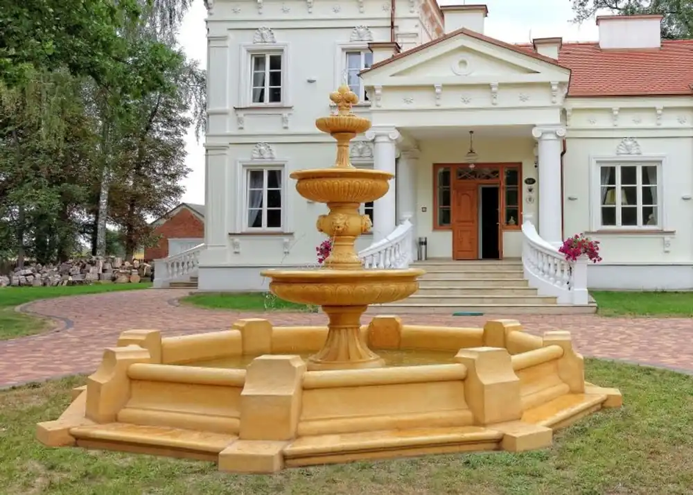 Neu Casa Padrino Baroque Fountain / Garden Fountain Ø 490 x H. 280 cm - Noble and Sumptuous