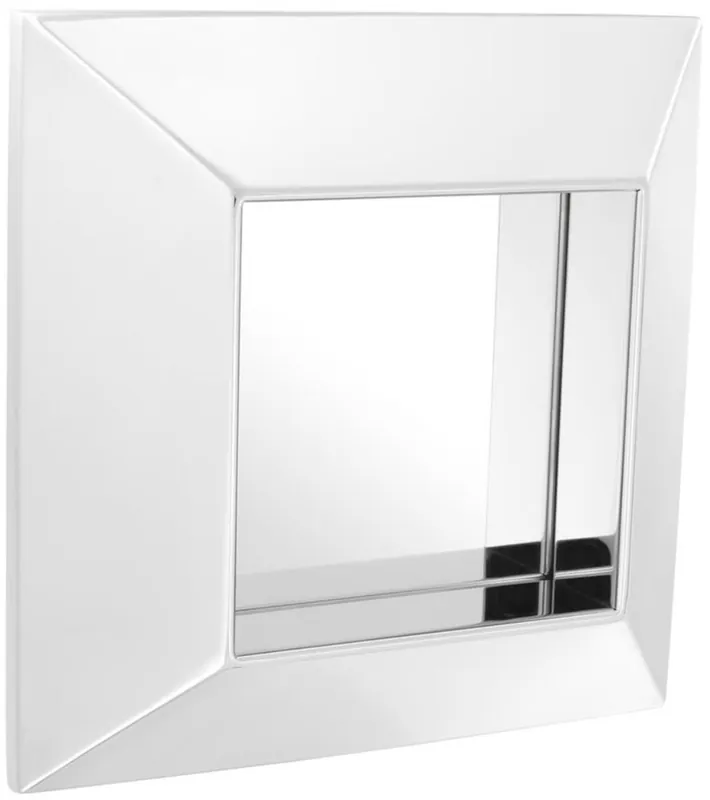Sofort Bestellen Casa Padrino luxury mirror silver 31 x 7 x H. 31 cm - Stainless Steel Wall Mirror
