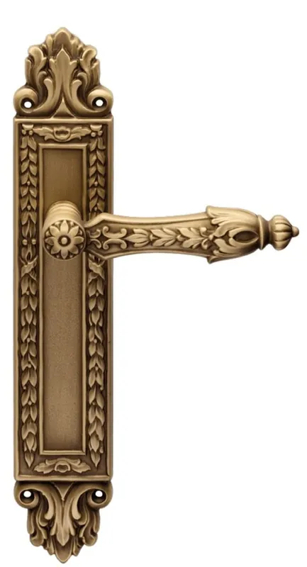 Casa Padrino Baroque Door Handle Set Brass Patinated 15.9 x H. 32.2 cm - Luxury Quality Made in Italy Neuheit