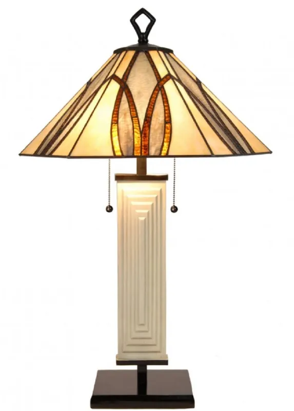 Casa Padrino Luxury Tiffany Table Lamp Multicolor Ø 50 x H. 80 cm - Hotel & Restaurant Lamp Schneller Versand
