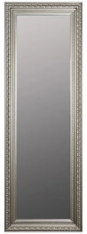 Direktkauf Casa Padrino Baroque Wall Mirror Silver 65 x H. 190 cm - Handcrafted Baroque Mirror