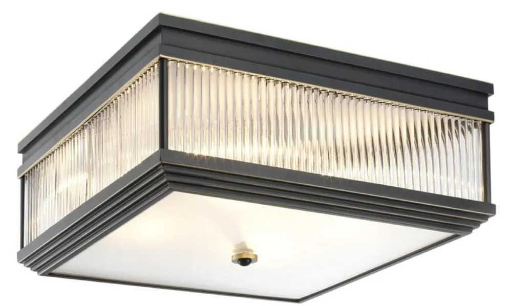 Finale Aktion Casa Padrino luxury ceiling light bronze 40.5 x 40.5 x H. 18.5 cm - Luxury Quality
