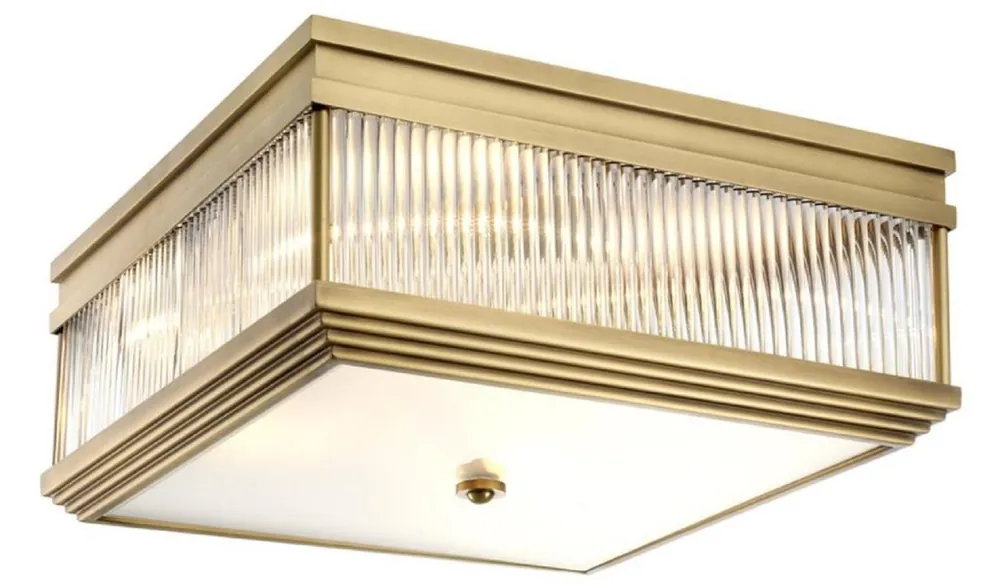 Billig Casa Padrino luxury ceiling light antique brass 40.5 x 40.5 x H. 18.5 cm - Luxury Quality