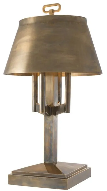 Aktuell Casa Padrino luxury table lamp vintage brass Ø 52 x H. 85 cm - Hotel & Restaurant Table Light
