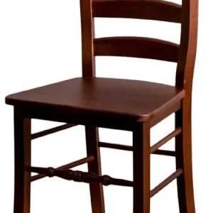 Casa Padrino Country Style Dining Chair Brown 46 x 41 x H. 91 cm - Solid Wood Kitchen Chair in Country Style Highlight