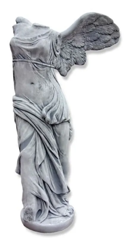 Casa Padrino Art Nouveau Sculpture / Statue Gray 88 x 40 x H. 155 cm - Garden Decoration Stone Figure Meistverkauft