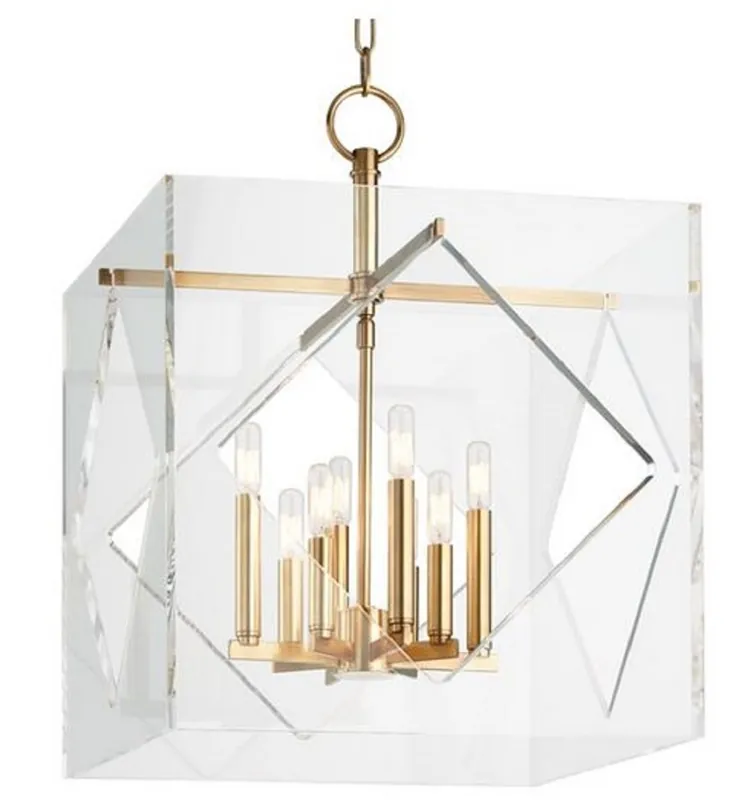 Jetzt Bestellen Casa Padrino luxury pendant light antique brass 50,8 x 50,8 x H. 67,3 cm - Pendant Lamp in Cube Shape