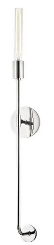 Zertifiziert Casa Padrino luxury wall sconce silver 12.1 x 9.5 x H. 88.9 cm - Living Room Deco Lamp