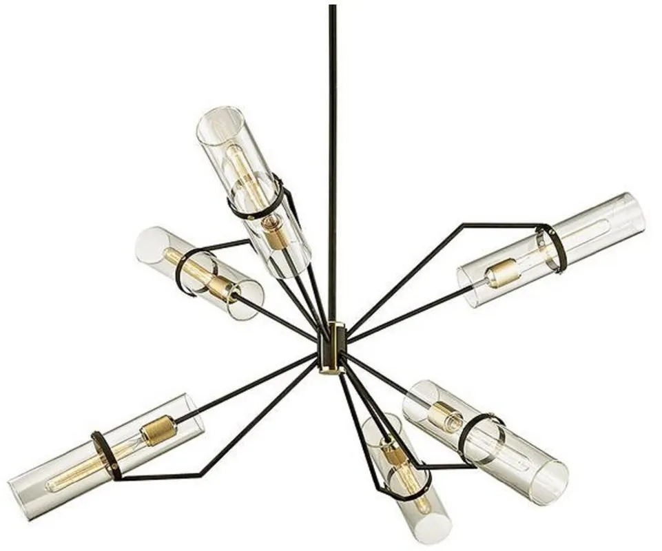 Saisonangebot Casa Padrino luxury chandelier bronze / brass Ø 127 x H. 69.2 cm - Designer Living Room Chandelier - Luxury Quality